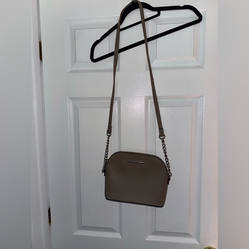 Steve Madden Taupe Crossbody Bag